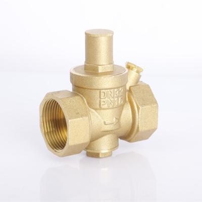 China Wholesale Online Brass Material Manual Water Pressure Regulator Reducing Control Valve for sale