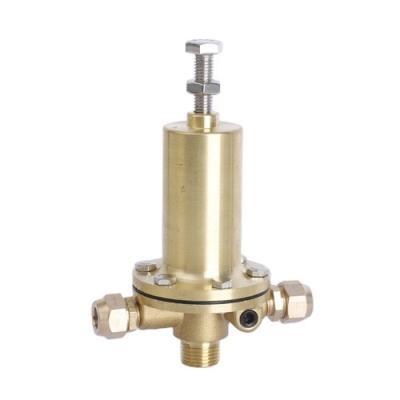 China Brass Material China Manual Normal Temperature Vacuum Reducing Place Air Pressure Relief Valve for sale