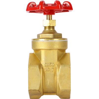 China Professional High Quality Cheap Price Brass Industrial Sluice Hardware Brass Gate Valves for sale