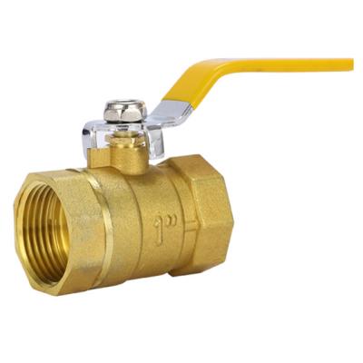 China Professional Manufacturer Brass Material High Quality Trunnion Mounted Brass Ball Valve for sale