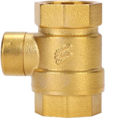 China Brass Material Manufacturer Supply Professional Brass Rotary Air Slotted Key Lock Ball Valve for sale