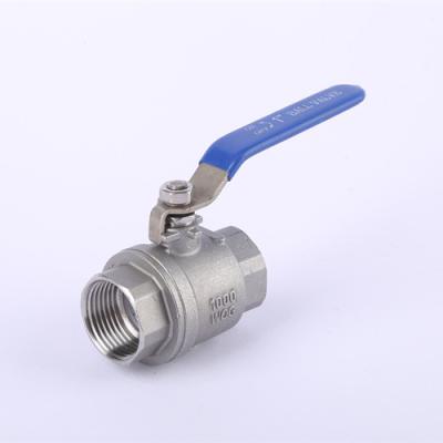 China Chinese high pressure female threaded ball valve stainless steel factory price stainless steel material for sale