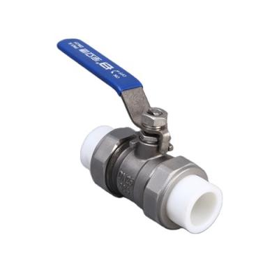 China Stainless Steel Material Low Price Ordinary Temperature Union Stainless Steel PPR Ball Valve For Sale for sale