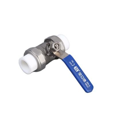 China Factory Wholesale Price Union Stainless Steel PPR Material Multifunctional Home Ball Valve for sale