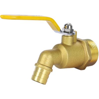 China Brass Material Manufacturer Wholesale Brass Water Faucet Ball Valve Hot Water Drinking Spout for sale