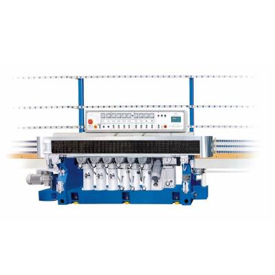 China Building material shops good quality blue steel and iron made TG611Y straight line round-edging glass machine for sale