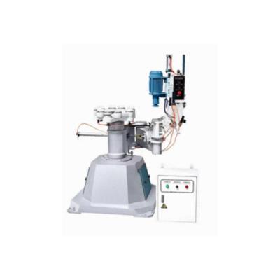 China Building material stores high quality hot sale blue steel and iron made TG200B glass shape edging machine for sale