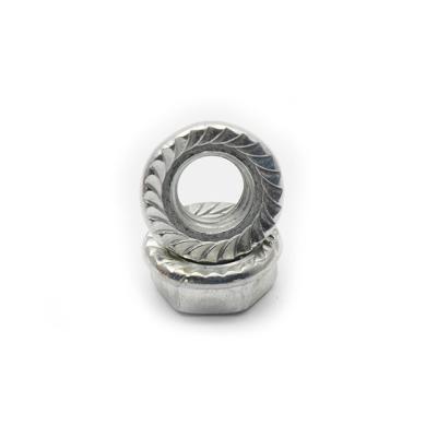 China Heavy industry hexagon nut/flange nut/cap nut with toothed slip flange DIN6923 for sale