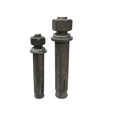 China Steel M16HDG THROUGH BOLT ANCHOR for sale