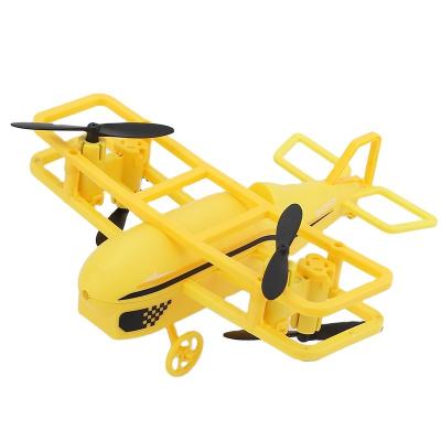 China With Camera Free Shipping JJRC H95 2.4G Mini 360 Degree Roll Mode Altitude Hold Control Airplane Headless Drone Toy Drone (Yellow) for sale