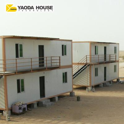 China Prefab Hotel Earthquake Proof Module Prefab Living Room Mobile Labor Camp ISO Container Units Kit 40ft Container Frame for sale