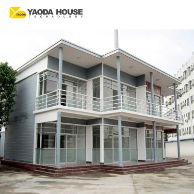 China Hotel Lowest Price Prefab Steel Building Duplex Modern Villa House Plans for sale