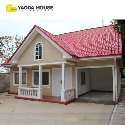 China Hotel Low Price Kerala Villa Modern Architecture Design Small Prefab Luxury Steel Pre Fab House Villa Light Villa for sale