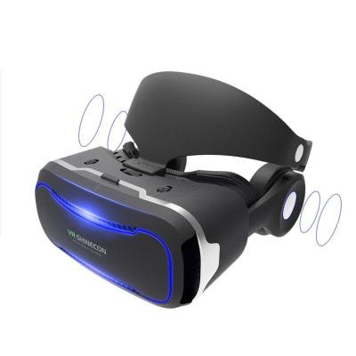 China Watching 3D VR Movie And Game Of VR Games 3D VR Glasses Type And 3D Glasses Type Shinecon 2.0 Built Of Plastic Helmet 360 Viewing Video for sale