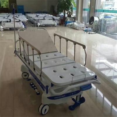 China Hot Selling Metal ABS Patient Transfer Trolley Manual Patient Transfer Stretcher With Good Price for sale