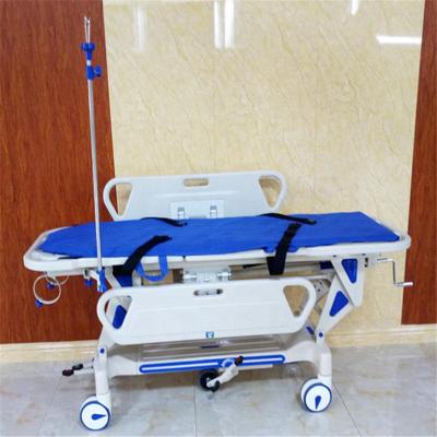 China Professional manual patient metal transport hospital stretcher for sale with low price for sale