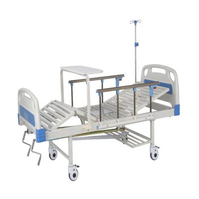 China Ward Good Performance 2 Cranks Manual Hospital Bed for sale