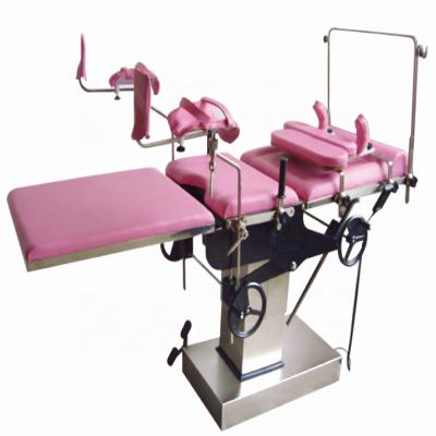 China Comfortable Electric Gynecology Childbirth Bed Gyn Table Obstetrics Delivery Medical Table for sale