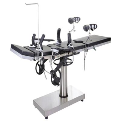 China Manual surgical hot sale surgical operating table with good price by experienced manufacture for sale