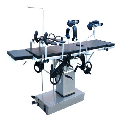 China Multifunctional OT Room Competitive Price Hospital Operating Room Surgical Hydraulic Operation Table 3001 for sale