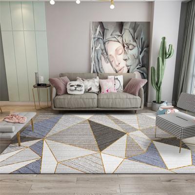 China Washable Simple Lightweight Luxury Carpet Supplier Blanket Floor Living Room Soft Carpet for sale