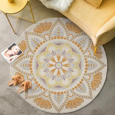 China Wholesale Washable Artificial Cashmere Round Blanket High Quality Hot Selling Artificial Cashmere Blanket for sale