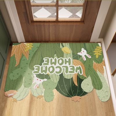 China Durable Quickly Dry Washable Hallway Covers Modern PVC Floor Mat Washable Door Mat for sale