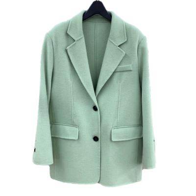 China New Fashion Viable Winter Trend Women's Wool Double-sided Coat Hand Made for sale