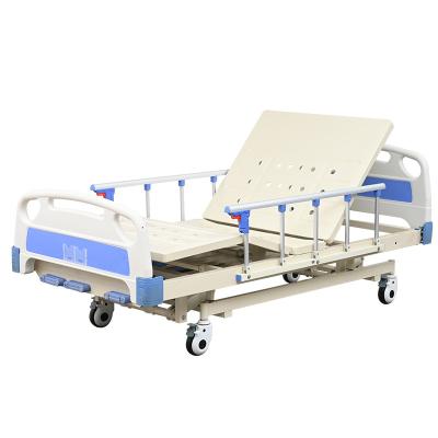 China Manual Easy Operate 3 Function Hot Selling Manual Hospital Nursing Bed For Patient for sale