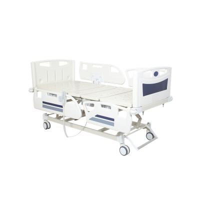 China Manual Easy Operate Posture 5 Function Hospital Bed Multifunctional Electric Adjustable Electric Medical Bed Home Hospital Bed for sale