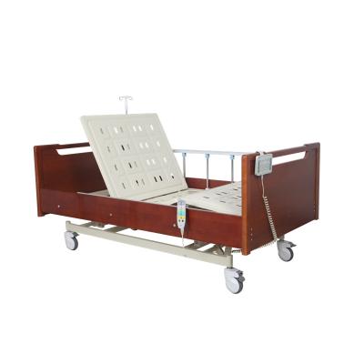 China Manual Easy Operate Large Running Cheap Simple Manual Crank Price Medical Hospital Bed For Mobile Hospitals for sale