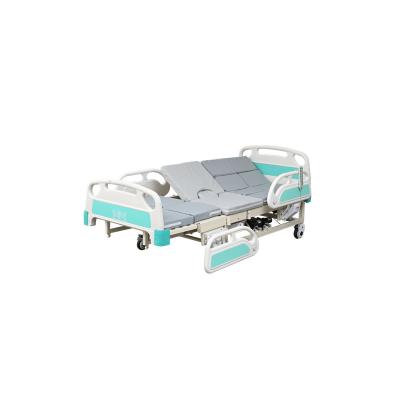 China Manual Easy Operate 2022 Hot Sale Medical Electric Automatic Hospital Nursing Beds With Pot-hole for sale