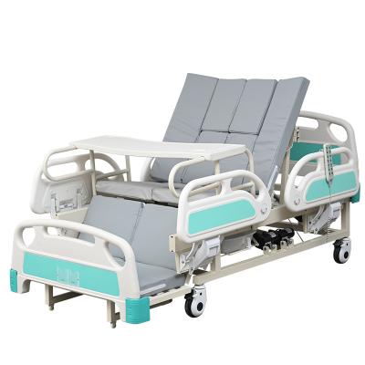 China Manual Easy Operate Hospital Wholesale High Quality Furniture Low Price Electric Multifunctional Nursing Used Bed For Sale for sale