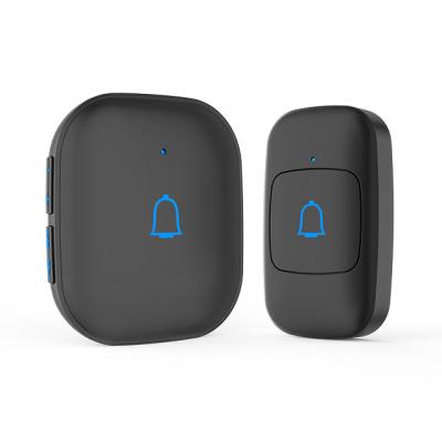 China Modern Waterproof Wireless Doorbell 300M Remote 1 Door Bell Button 1 Smart Receiver for sale