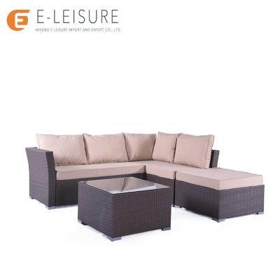 China Modern Modern Rattan Furniture Outdoor Garden Furniture Corner Sofa Sets for sale