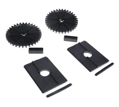 China AHU Flexible Parts For Air Control Damper Assembling To Adjust Blades Plastic ABS Rotating Gear Wheel for sale