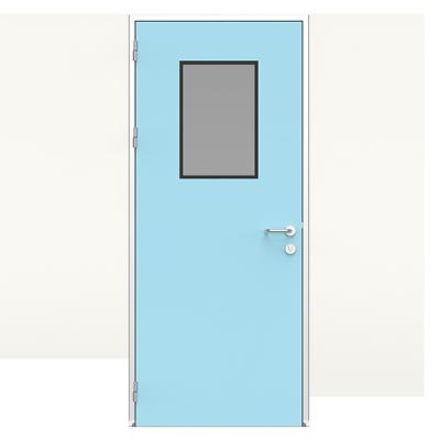 China High quality airtight hospital cleanroom interior door modern GMP customized pharmaceutical door for sale