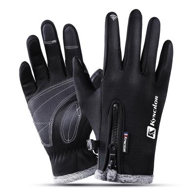 China Touch Screen Fingertips VICTGOAL Motorcycle Gloves Full Finger Cycling Gloves Men Racing Gloves for sale