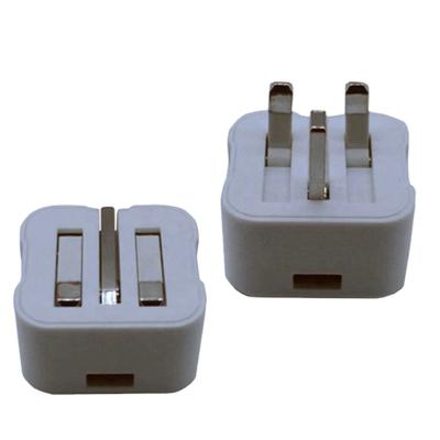 China Foldable EU Smart UK 3 Pin Mobile Phone USB Wall Adapter Adapter Insert Plug for sale