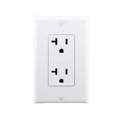 China 20a Safe Residential/Multipurpose USA American 6 Pin Charging Electrical Plug Socket USA Wall Outlets and Switches for sale