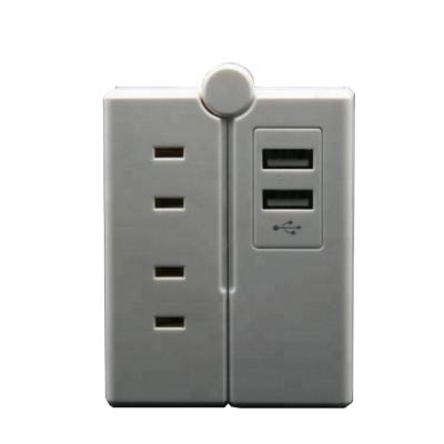 China All Digital Products And Home Appliance Products 2 Pin US Multi AC Power Sockets Wall Micro USB Smart Plug for sale