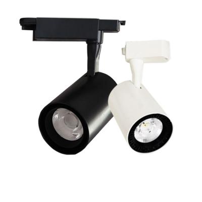 China Hotel High Quality Adjustable Moving Head Spot Led Track Light 3 Wire Led Track Light for sale