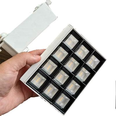 China Retail Store China Manufacturer Adjustable Aluminum Track Lighting System SMD 20W Led Track Spot Light for sale