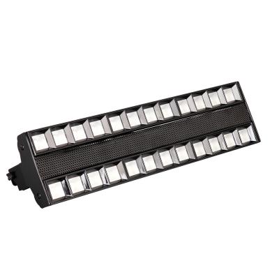 China Hotel factory direct supply double head led track grill 220V led track light 60W commercial light for sale