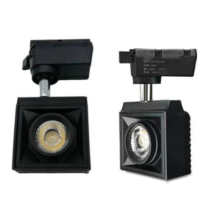 China Modern professional supplier led adjustable cob color track light 10W high quality for sale