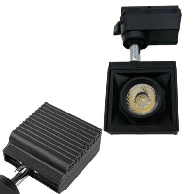 China AC110V Mini Modern Indoor COB 10W 2 Wire 3 Wire Led Track Light Super Bright COB Track Light for sale