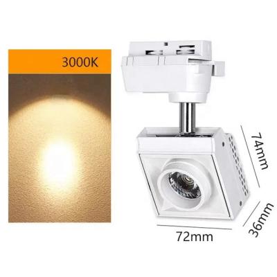 China Modern 2023 New Lighting Focus COB Led Track Lights CCT 3000K 6000K 4000K For KTV Clothing Store for sale