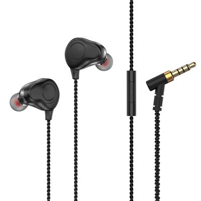 China OEM Universal In-Ear Six Core Drive In-Ear Headphone Subwoofer Hi-Fi Cable With Headphones for sale