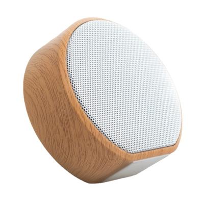 China EZCast Mini Speaker A60 Wood Grain Radio 2021 New Portable Small Card Customization Smart Speaker for sale