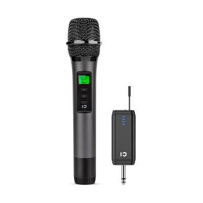 China Headset Microphone U10 Single Professional Handheld Portable UHF Karaoke Wireless Microphone for sale